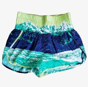 🏔 FP Movement Free People Running Athletic Shorts Mountains The Way Home